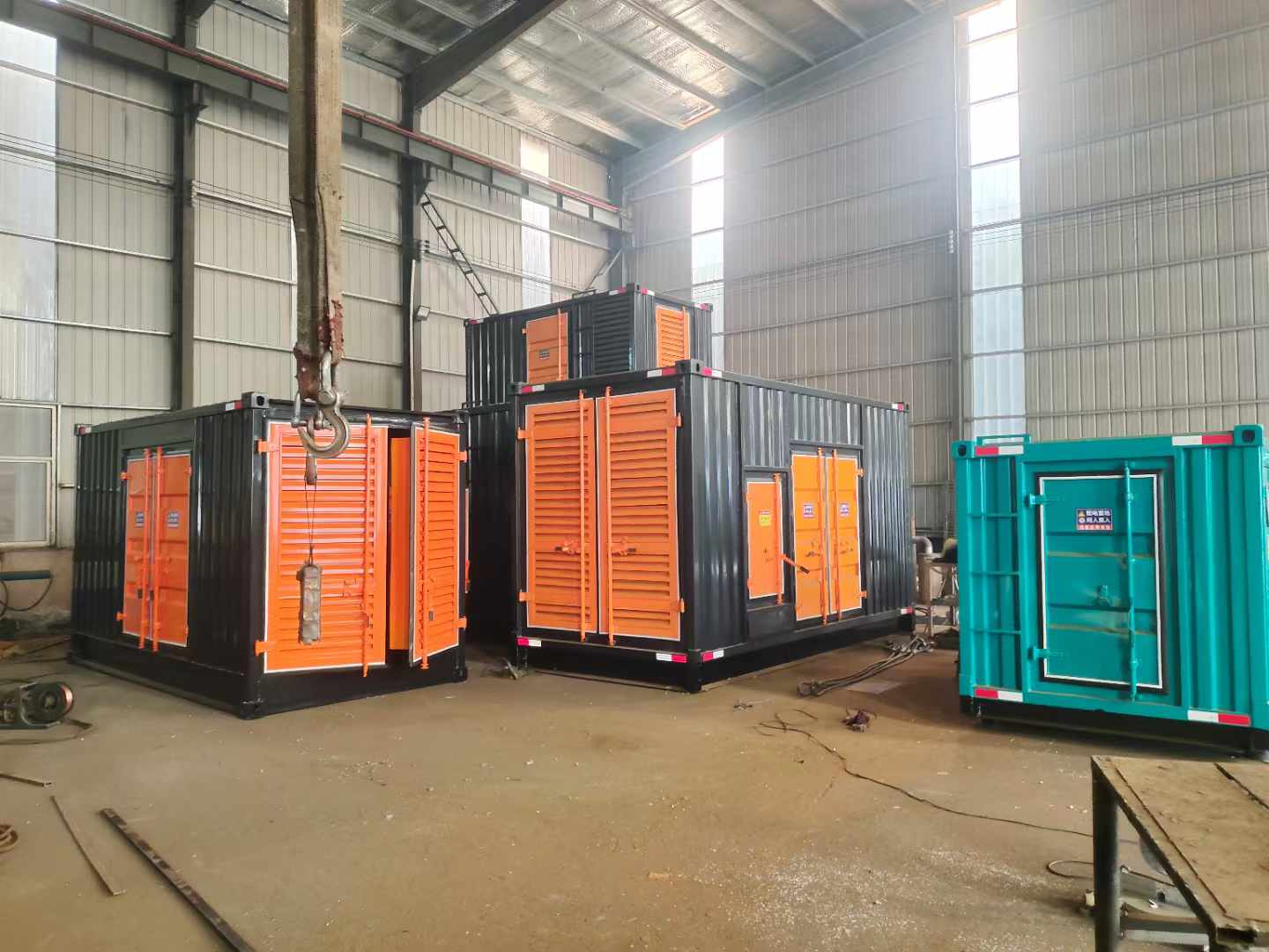 霍林郭勒500kw柴油发电机组可以带动多少功率设备？