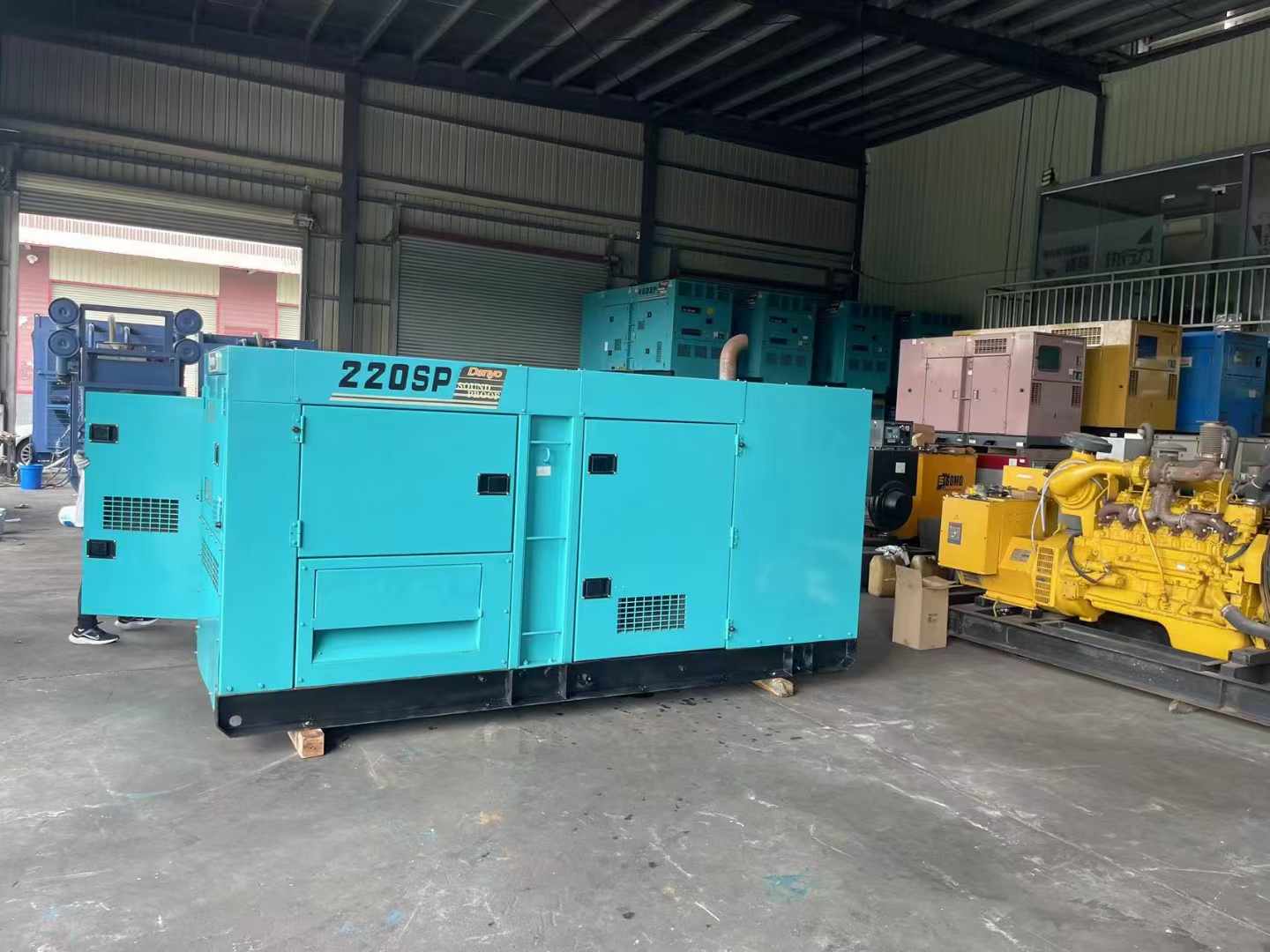 霍林郭勒600kW柴油发电机组带载能力？